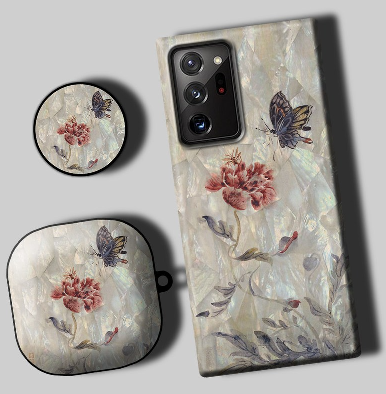 Korean Mother-of-Pearl Art Phone Case - iphone