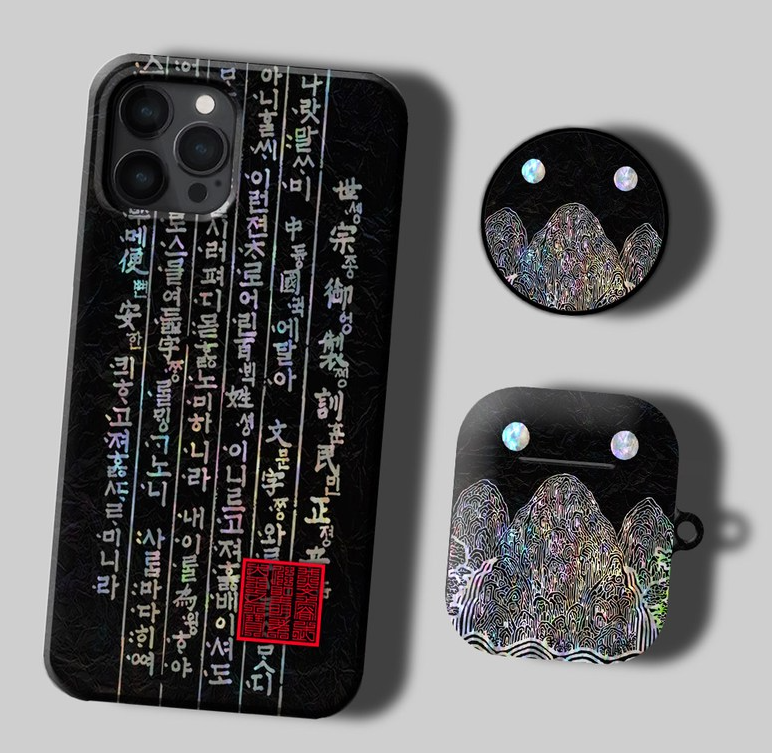 Korean Mother-of-Pearl Art Phone Case - iphone