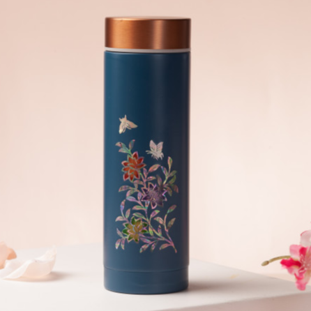 Korean Mother-of-Pearl Traditional Art Tumbler