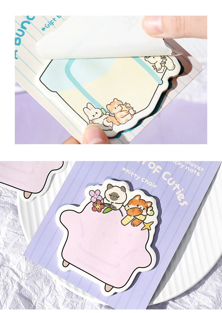 Adorable Sticky Notes Collection | Cute and Collectible Memo Pads for Daily Use