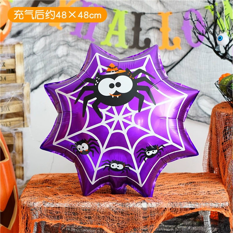 Halloween Hand-Held Aluminum Foil Balloons