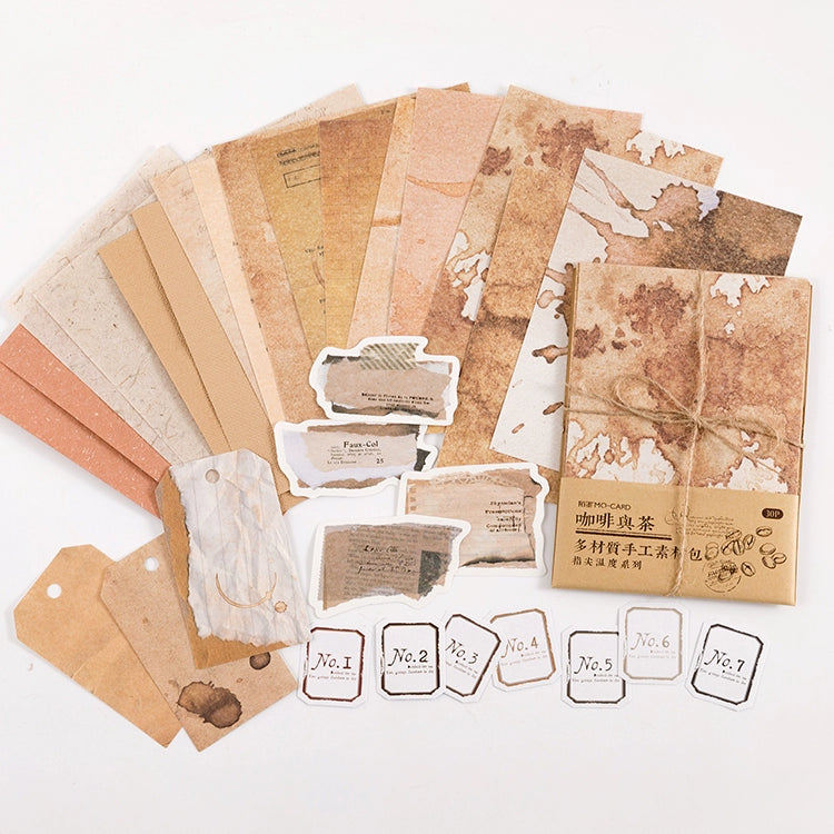 'Romantic Whimsy - Multi-Material Handmade Craft Paper Collection