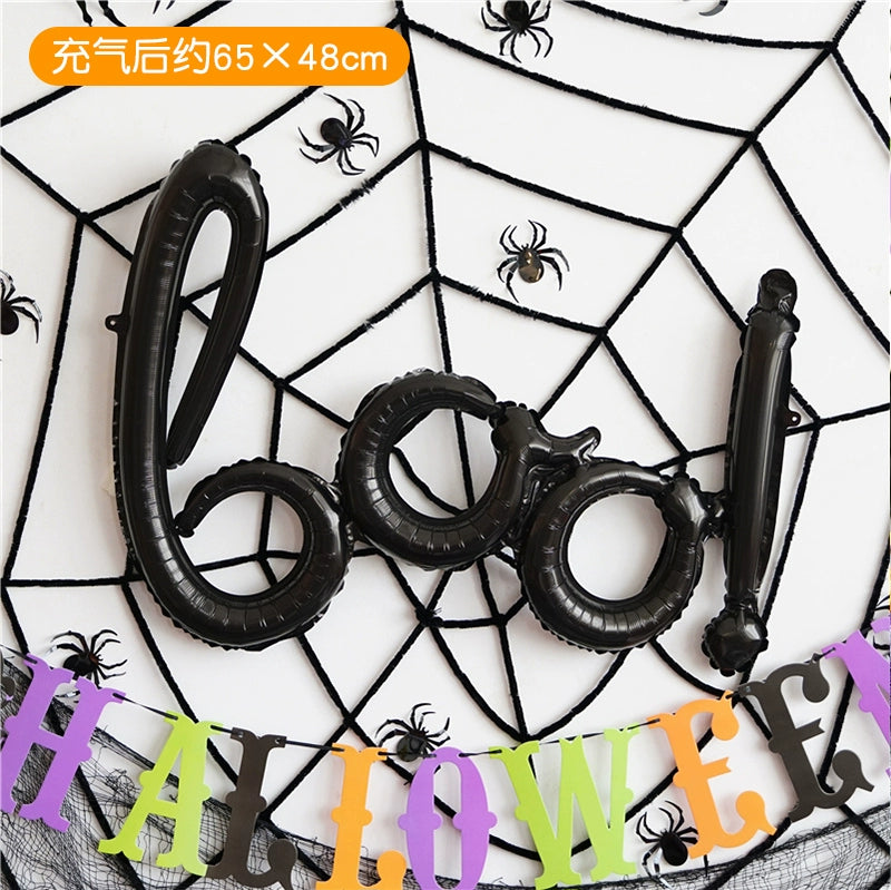 Halloween Hand-Held Aluminum Foil Balloons