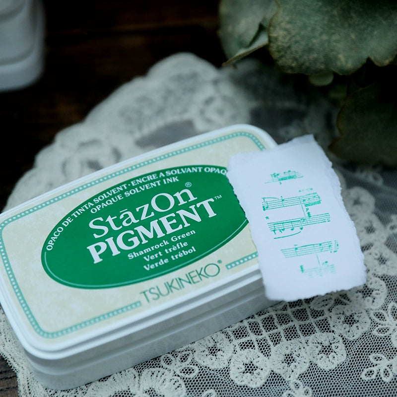 Pigment Rubber Stamp