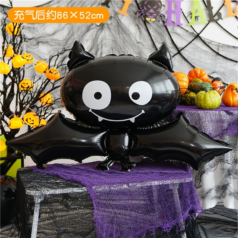 Halloween Hand-Held Aluminum Foil Balloons