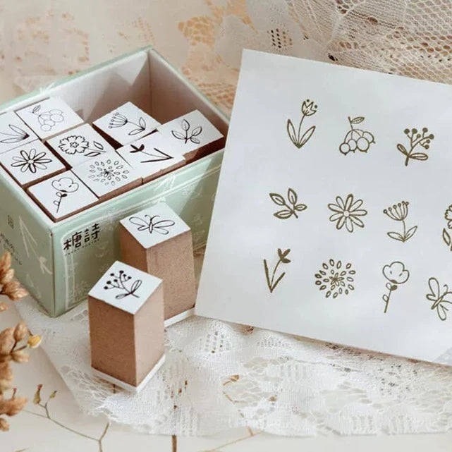 Sugar Poem- Cute Animal Vending Machine Wooden Seal Set