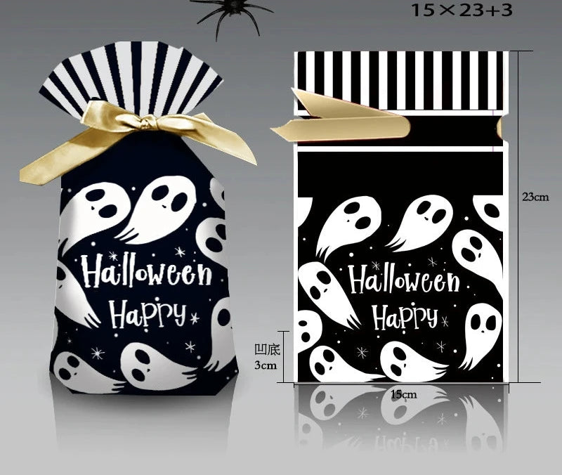 Halloween Bunny Ears Pumpkin Candy Bag