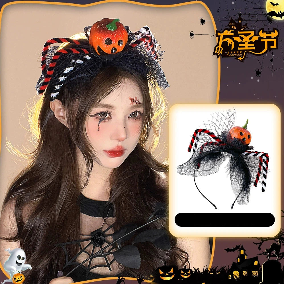Black Bat Wings Headband