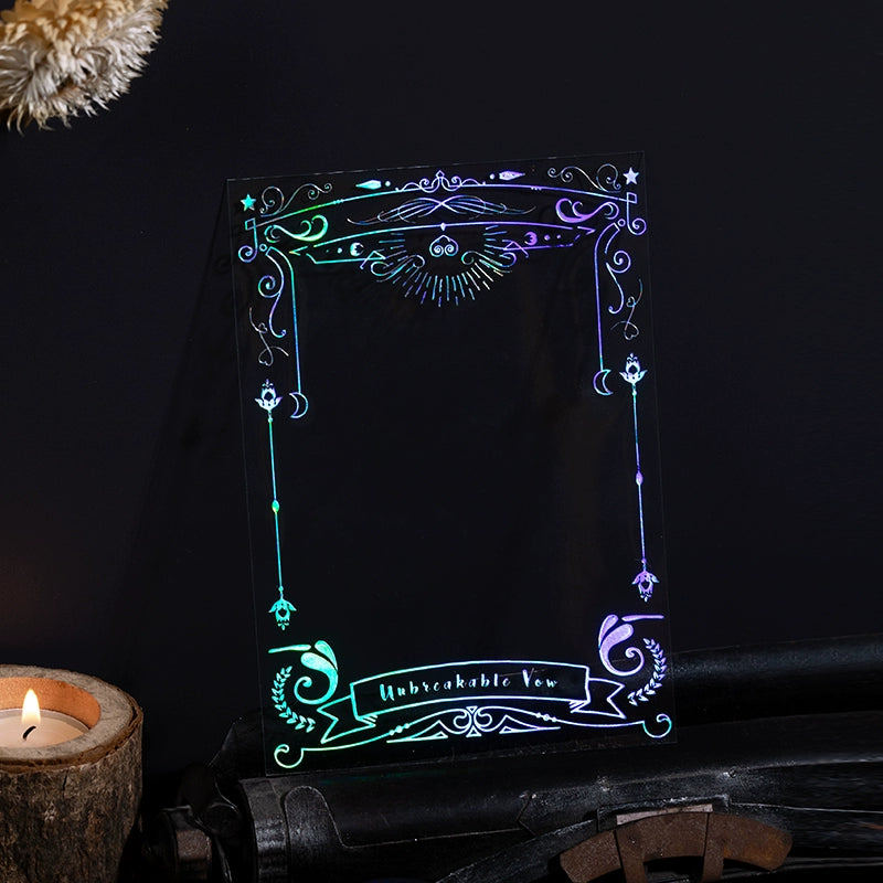 Enchanted Prism Photo Frame - Elevate Your Moments with Celestial Allure