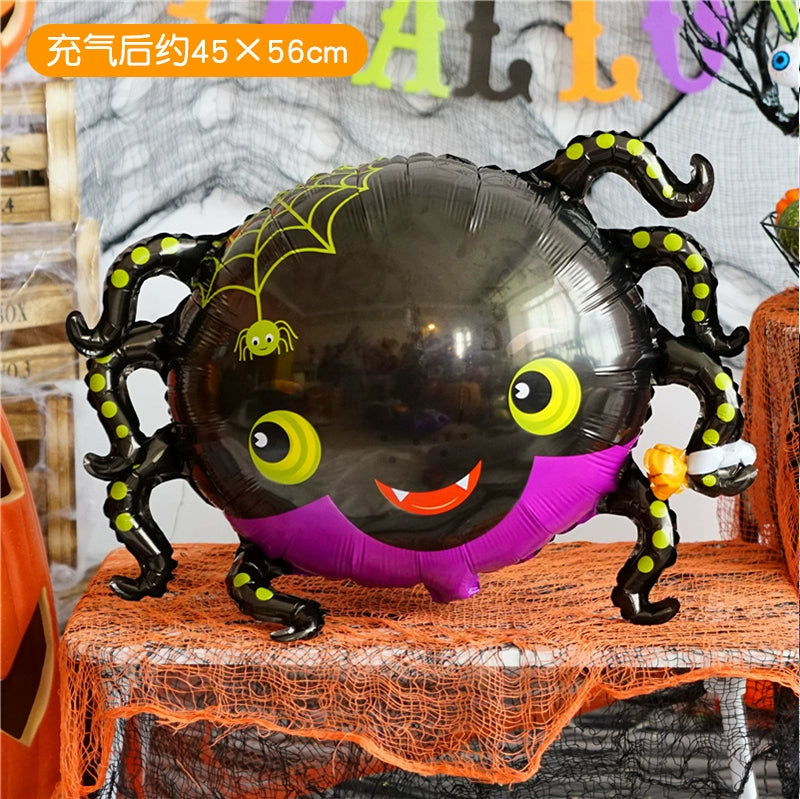 Halloween Hand-Held Aluminum Foil Balloons