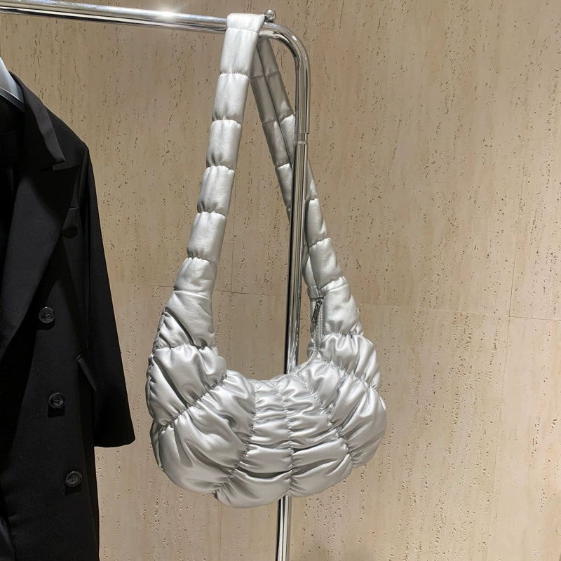 Niche Pleated Croissant Bag
