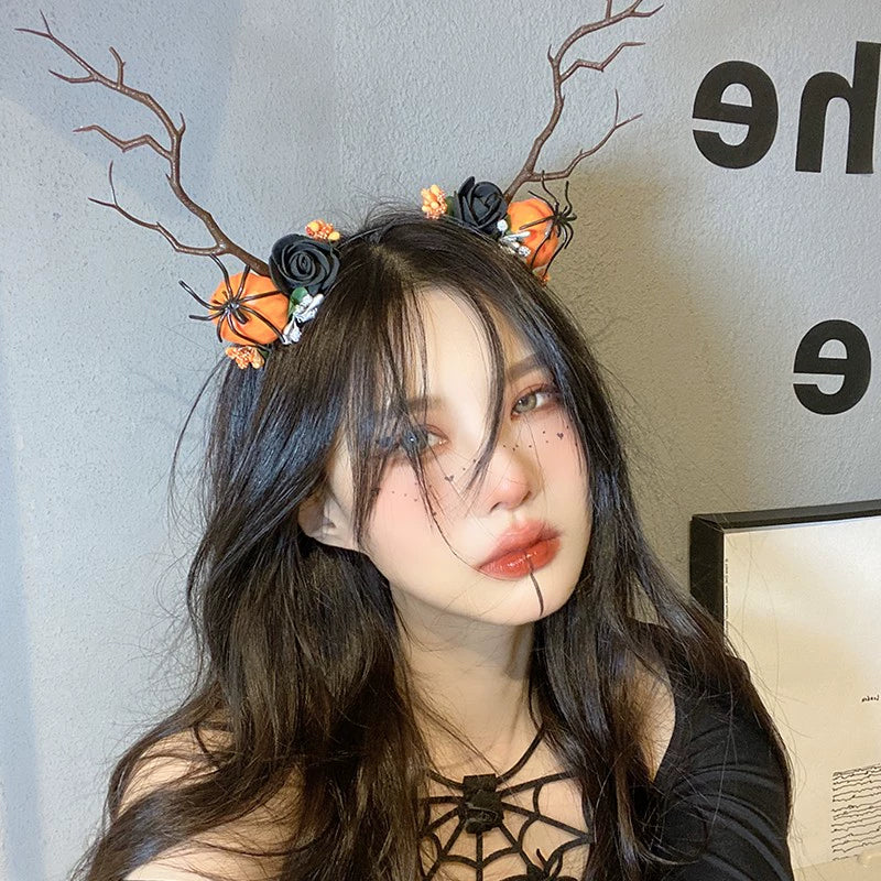 Black Bat Wings Headband