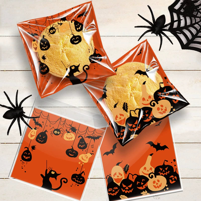 Halloween Bunny Ears Pumpkin Candy Bag