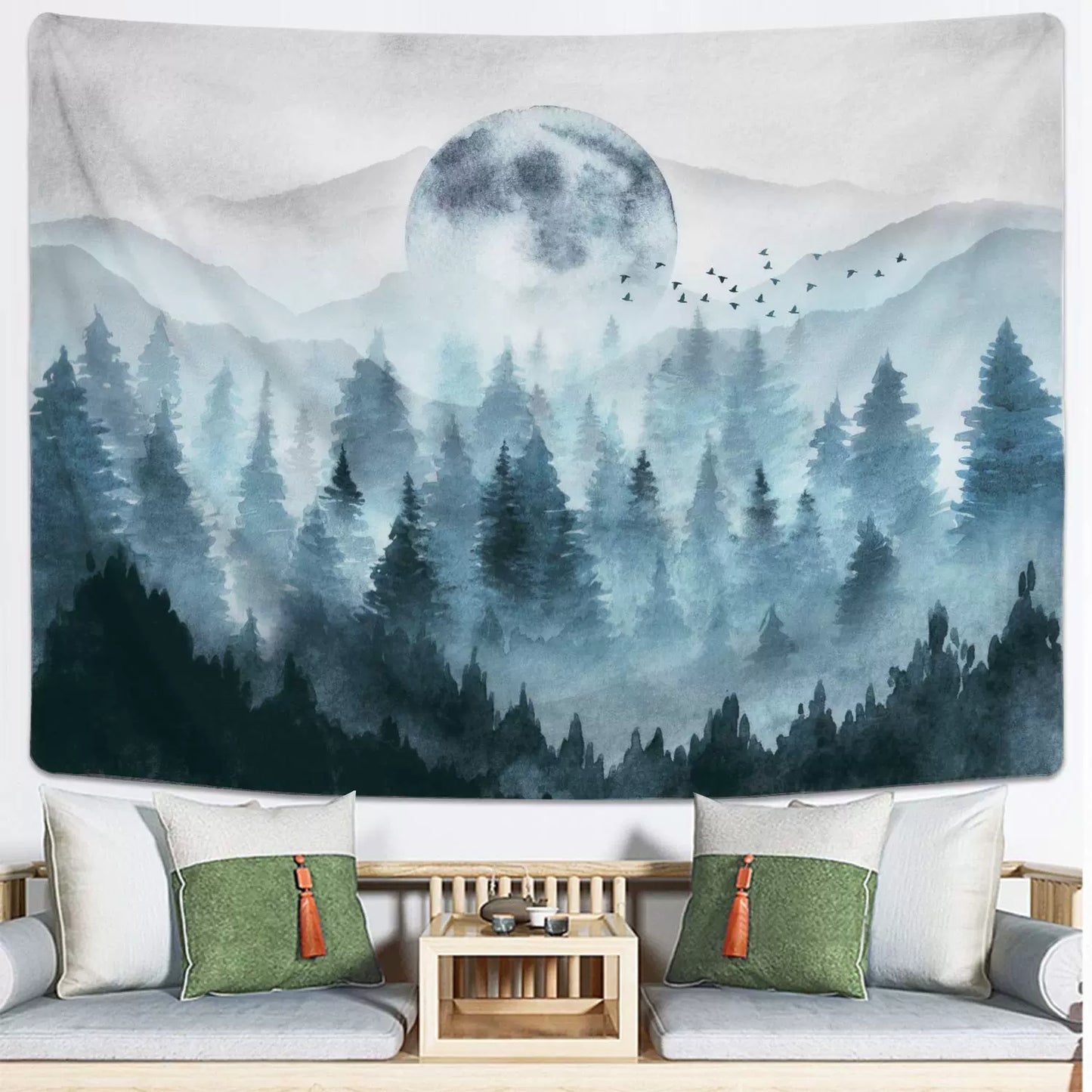 Mystic Zodiac - Dark Series Hanging Tapestry