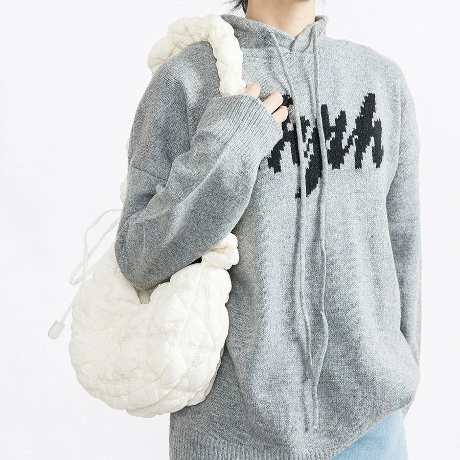 Korean Cloud Dumpling Crossbody Bag