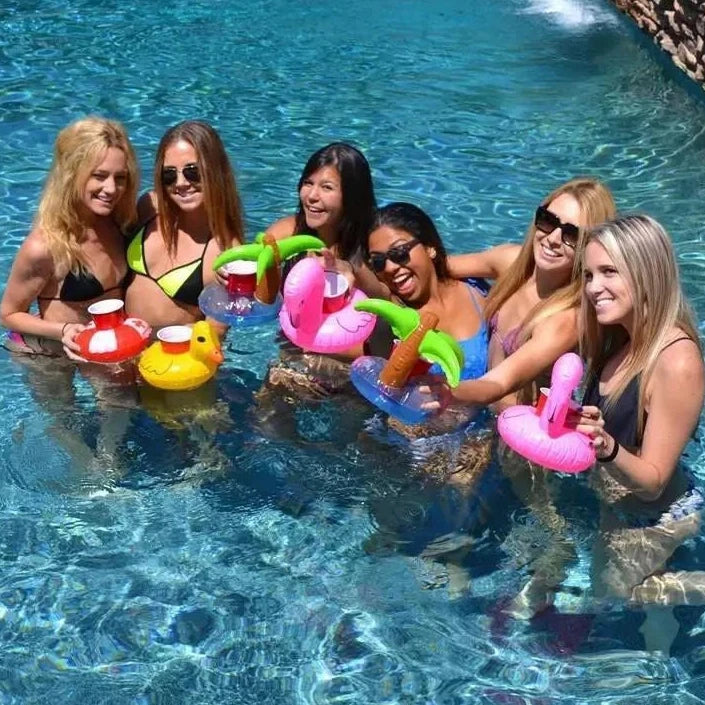 Inflatable Coaster & Water Tray - Fun Pool Party Supplies