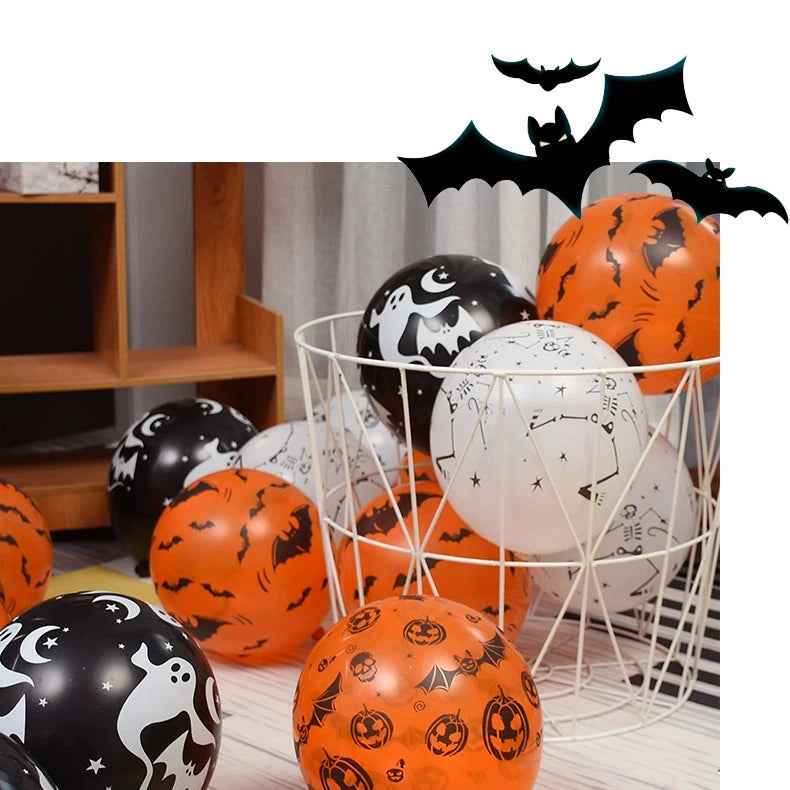 Halloween Hand-Held Aluminum Foil Balloons