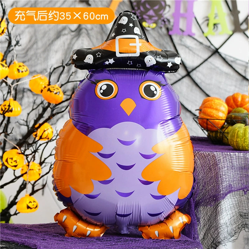 Halloween Hand-Held Aluminum Foil Balloons