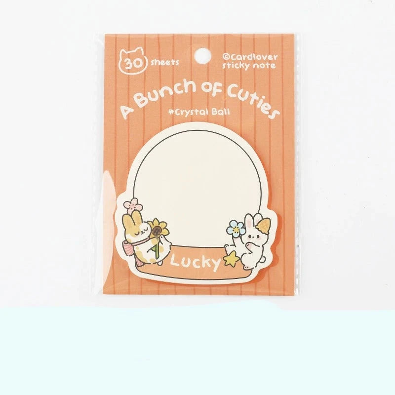Adorable Sticky Notes Collection | Cute and Collectible Memo Pads for Daily Use