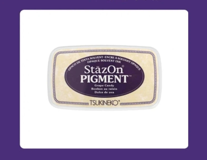 Pigment Rubber Stamp
