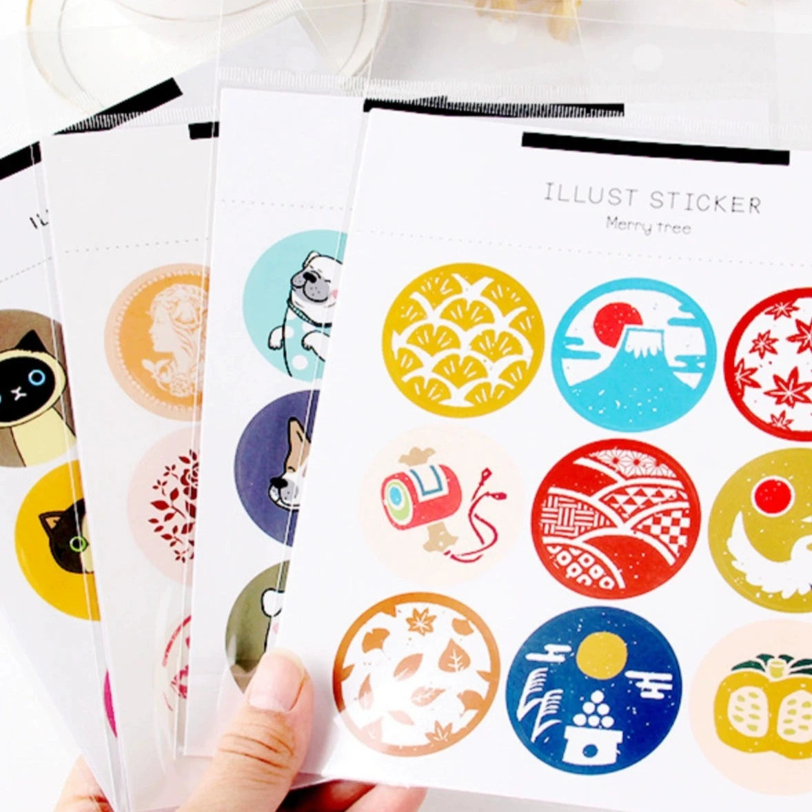 Adorable Critter Stickers - Whimsical Waterproof Decals for Endless Creativity