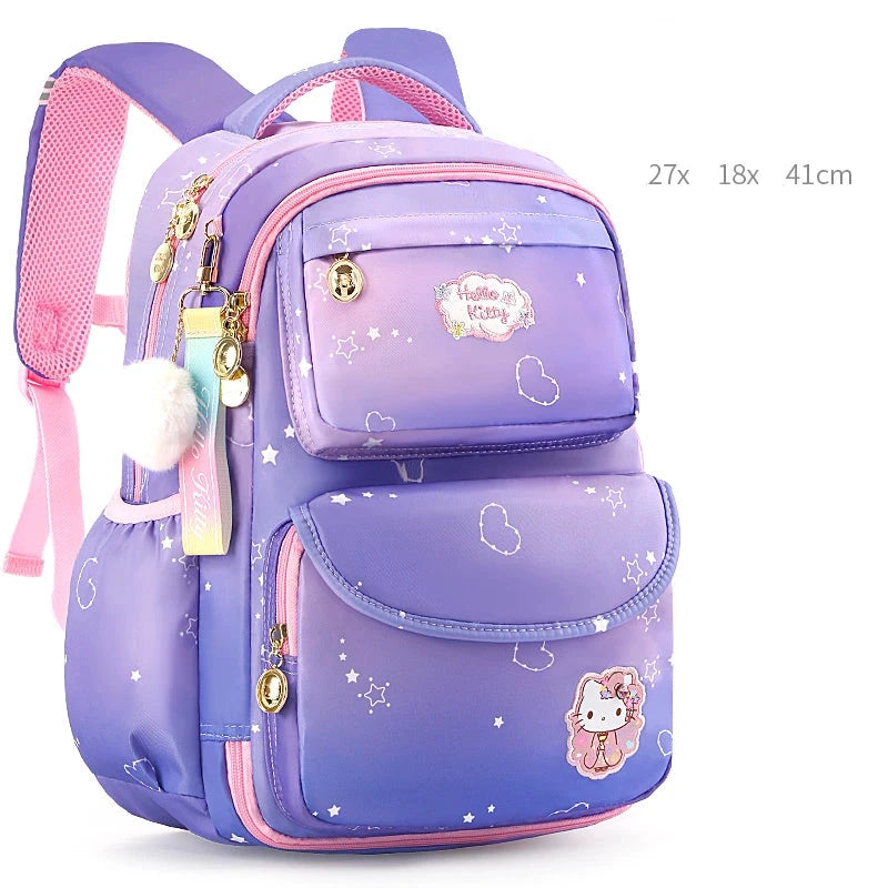Hello Kitty Super Lightweight School Bag for Elementary Students