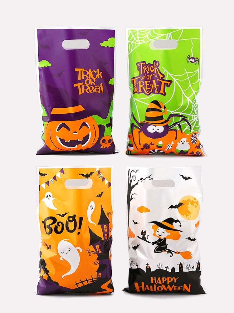 Halloween Cartoon Tote Bag