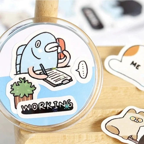 Purrfectly Adorable Cat Sticker Collection