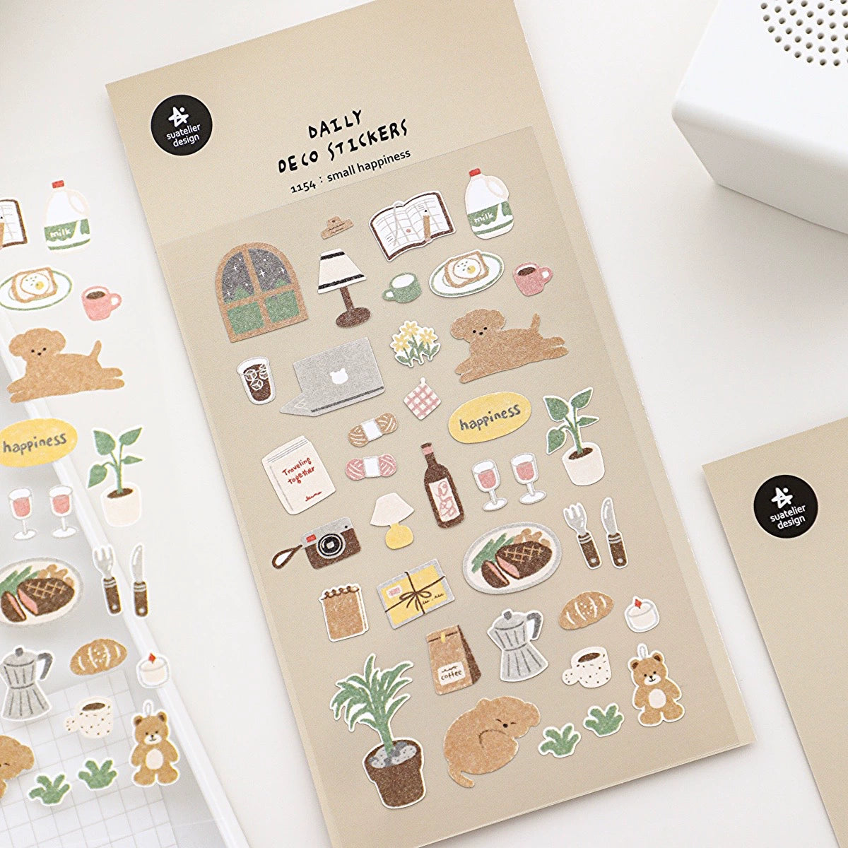 Korea BONITO Adorable Cat Life Stickers | Cute and Lovable Daily Cat Moments for Decoration
