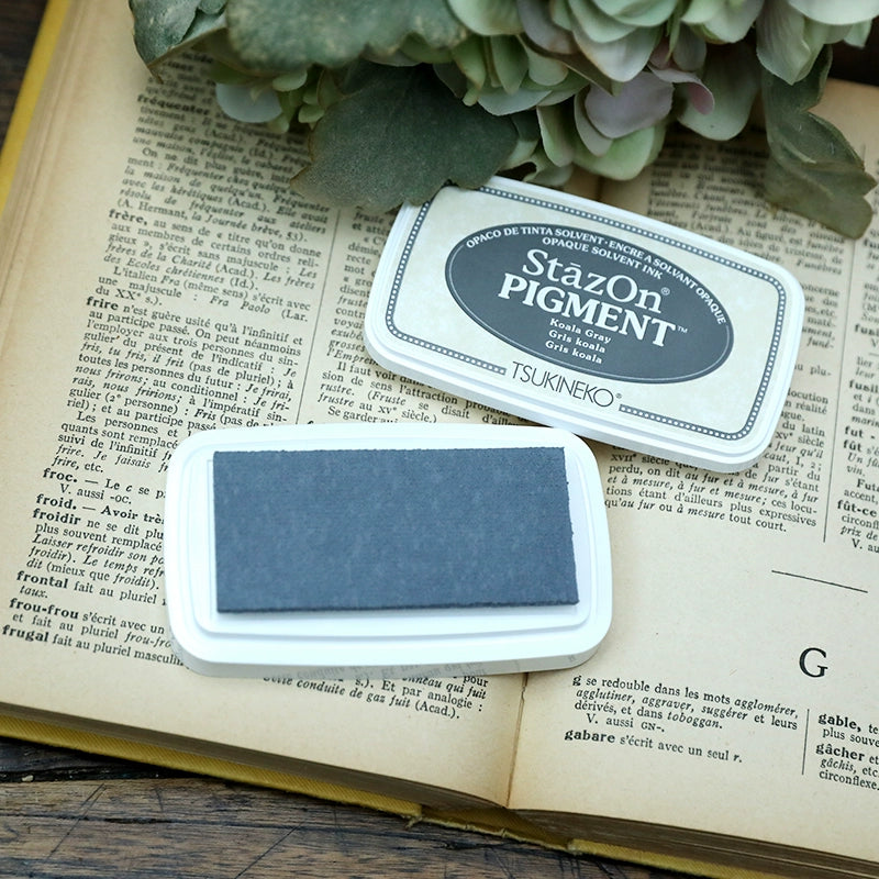 Pigment Rubber Stamp