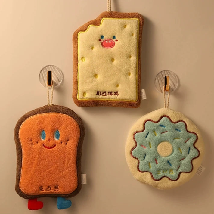 Cute Cartoon Hanging Hand Towels