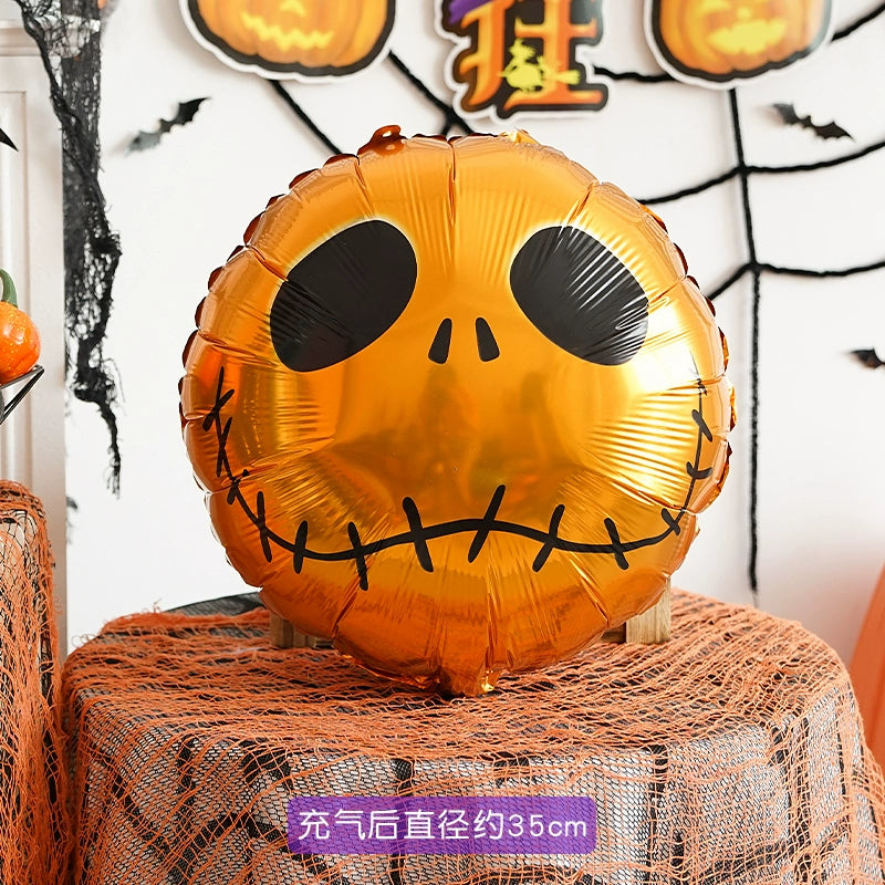 Halloween Hand-Held Aluminum Foil Balloons