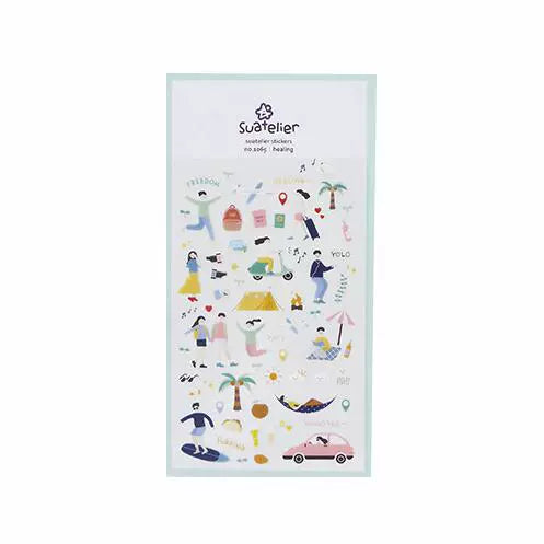 Korea BONITO Adorable Cat Life Stickers | Cute and Lovable Daily Cat Moments for Decoration
