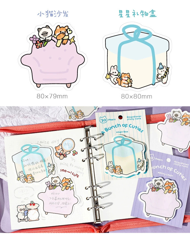 Adorable Sticky Notes Collection | Cute and Collectible Memo Pads for Daily Use
