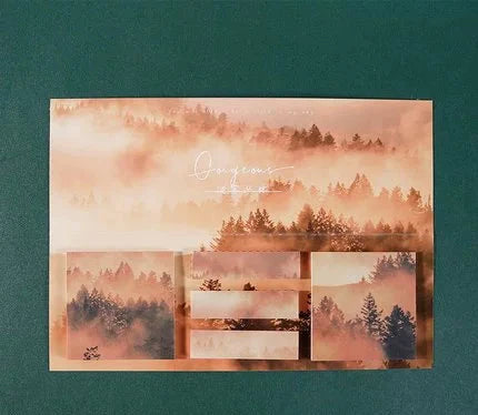 Creative Celestial Observation Series - Earth and Moon Post-it Notes Set