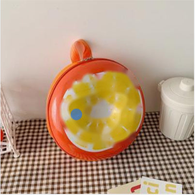 Donut Eggshell Bag - Cartoon Kids Backpack for Kindergarten