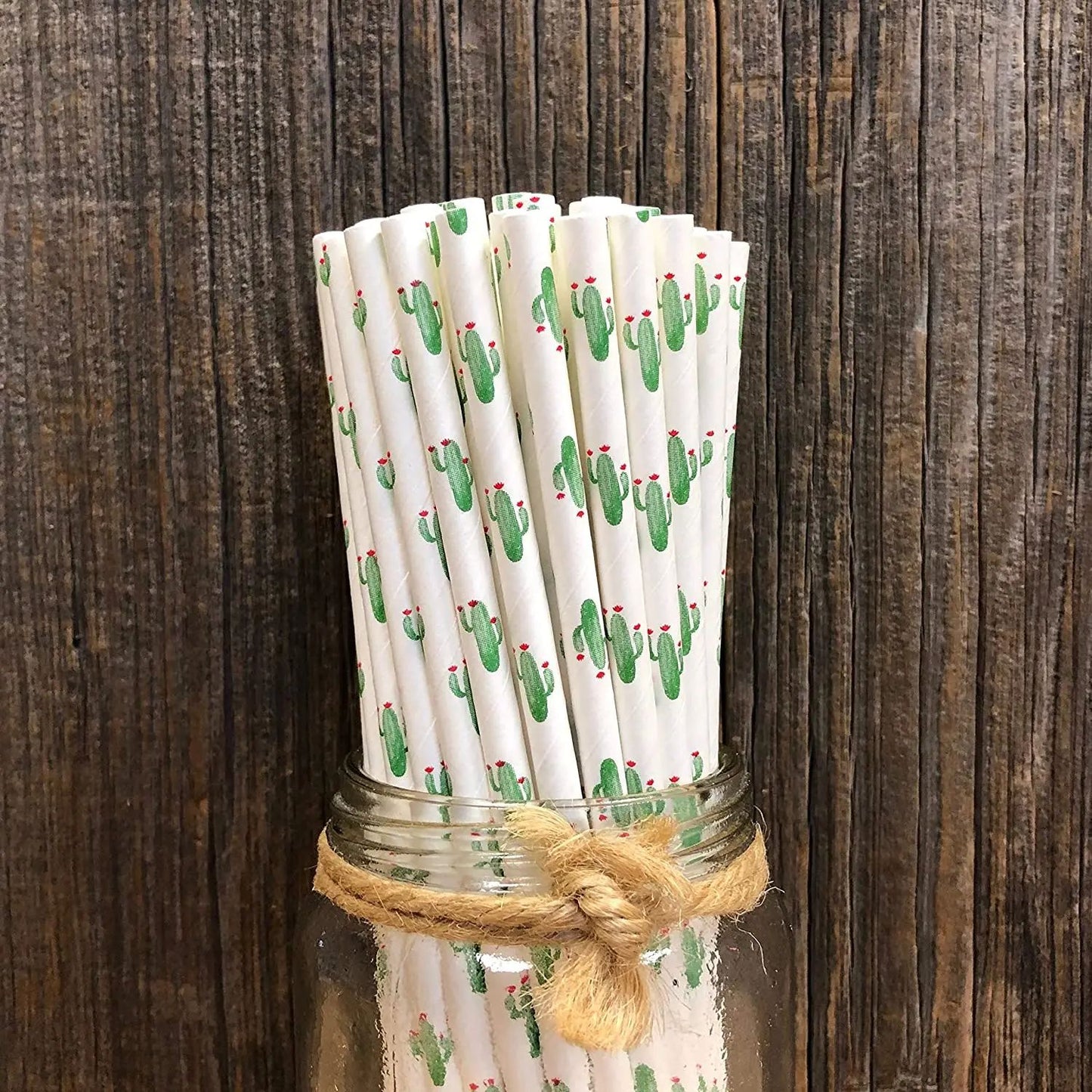 Eco-Chic Vintage Inspired Paper Straws - Romantic & Biodegradable