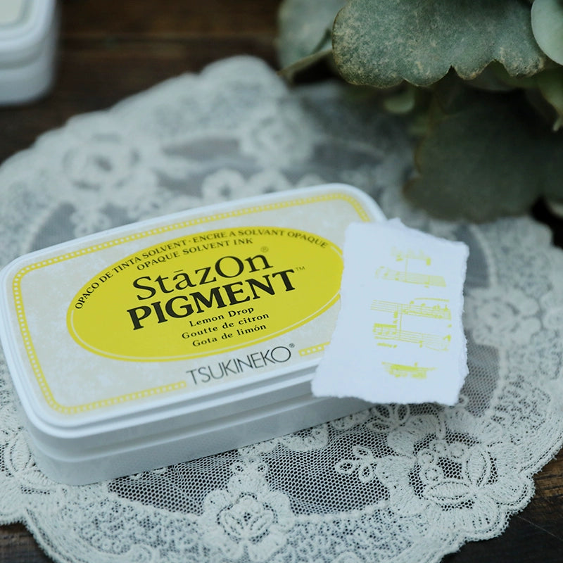 Pigment Rubber Stamp