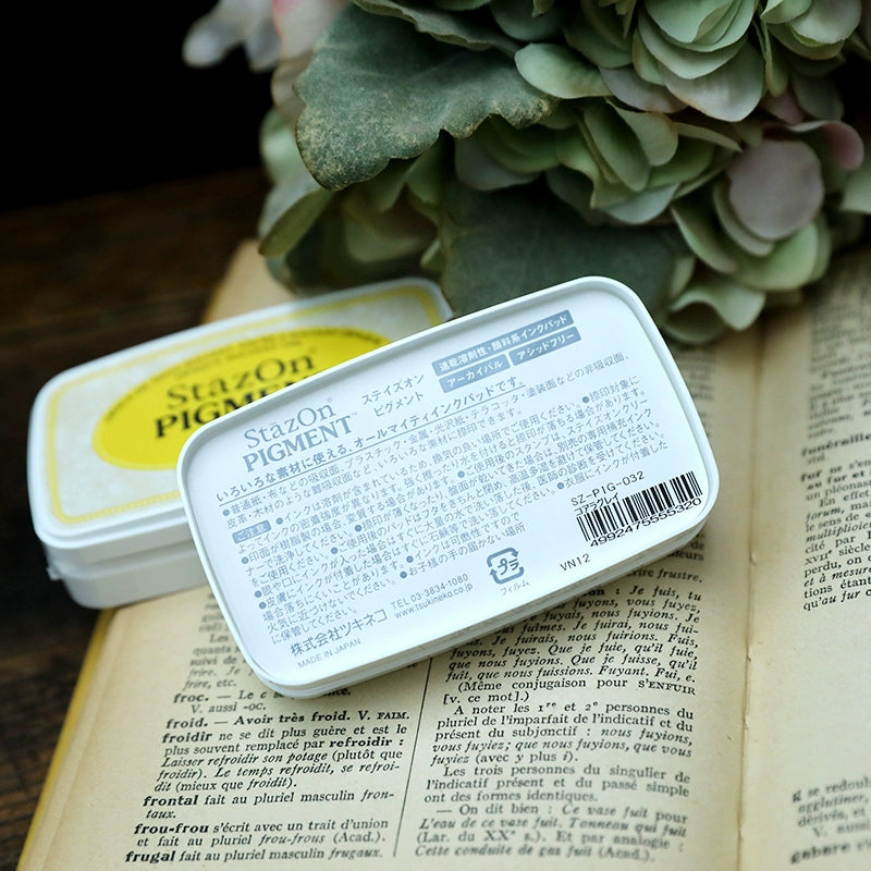 Pigment Rubber Stamp