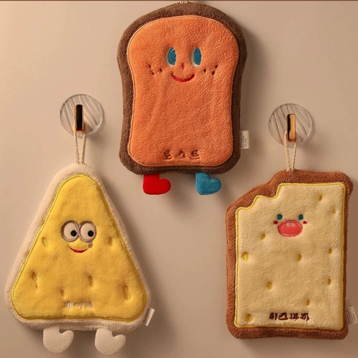 Cute Cartoon Hanging Hand Towels