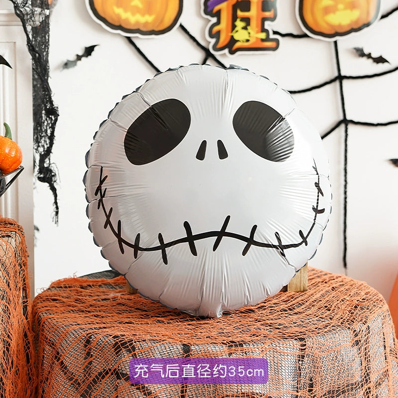Halloween Hand-Held Aluminum Foil Balloons