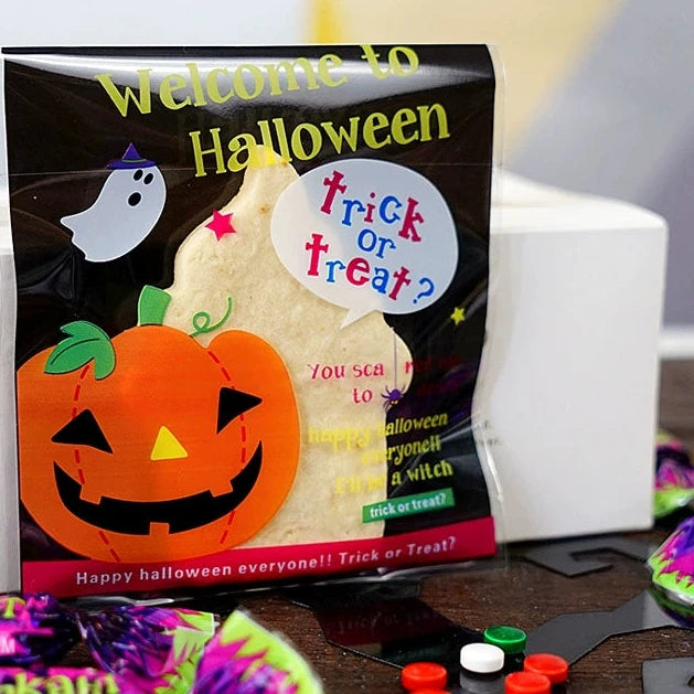 Halloween Self-Adhesive Baking Packaging Bags