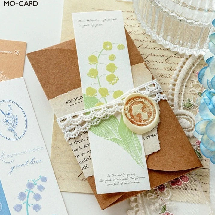 Vintage Charm' - 3D Relief Bookmark Card Collection