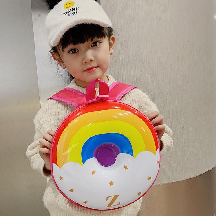 Donut Eggshell Bag - Cartoon Kids Backpack for Kindergarten