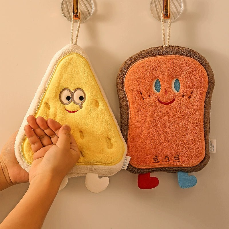 Cute Cartoon Hanging Hand Towels