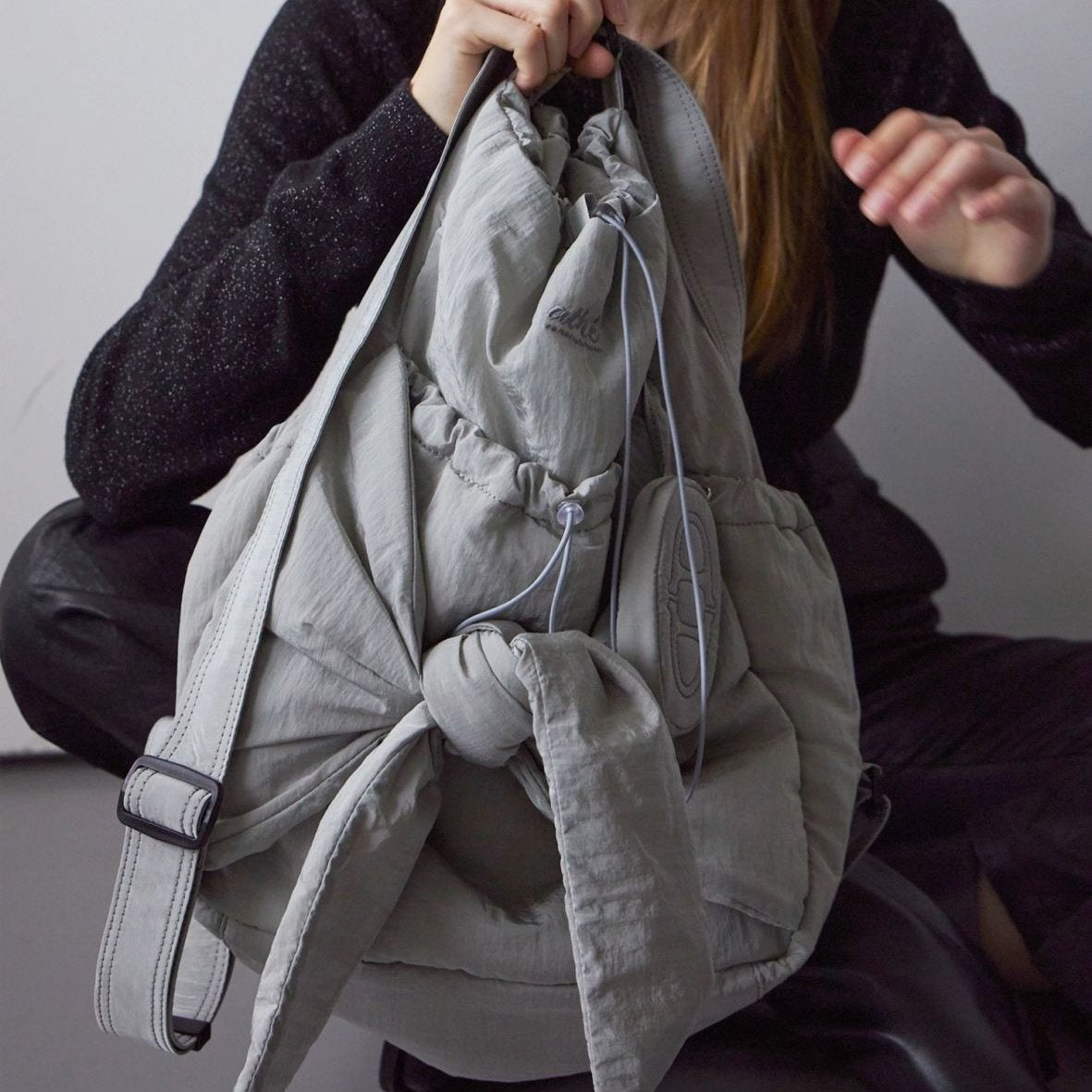 Lace-Up Casual Backpack & Shoulder Bag Your Versatile Style Companion!