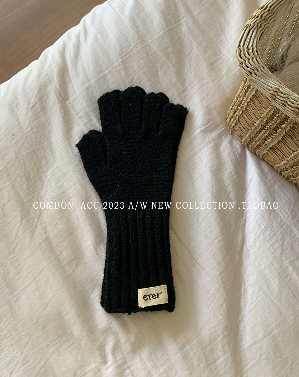 Rabbit Down Blend Wool Knitted Gloves Stylish Warmth for Every Winter Adventure