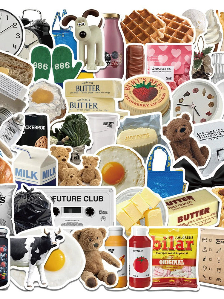 INS50 Graffiti Stickers - Unleash Your Inner Artist with Vibrant Korean Cartoon Decals