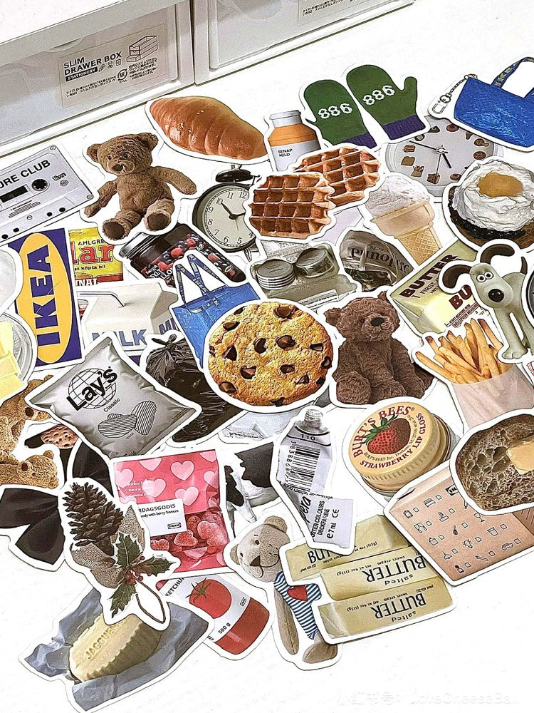 INS50 Graffiti Stickers - Unleash Your Inner Artist with Vibrant Korean Cartoon Decals