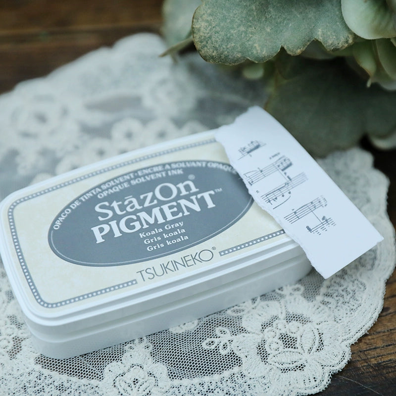 Pigment Rubber Stamp